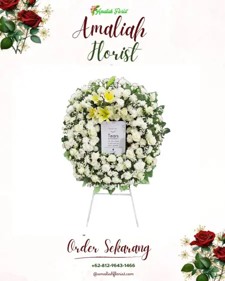 Krans Bunga Duka Arcawinangun